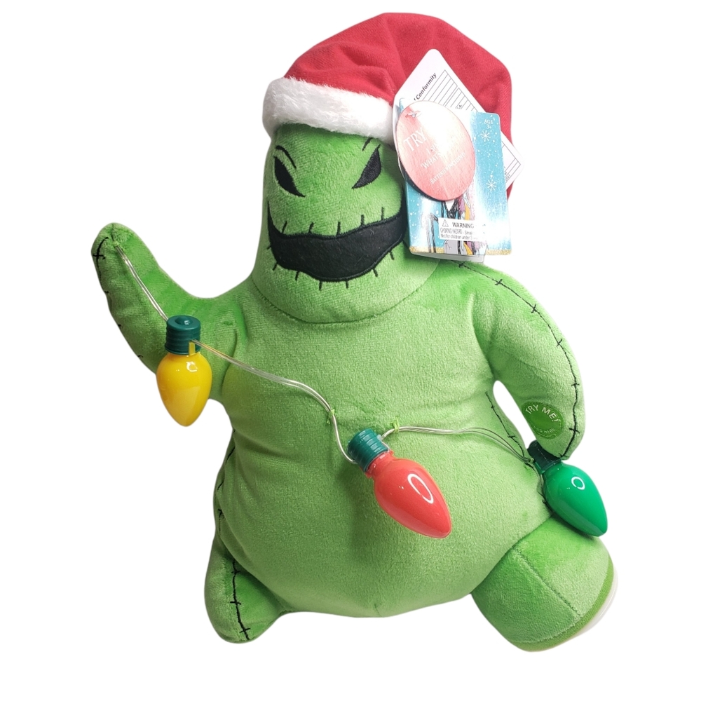 Disney The Nightmare Before Christmas Animated Oogie Boogie Light Up Plush